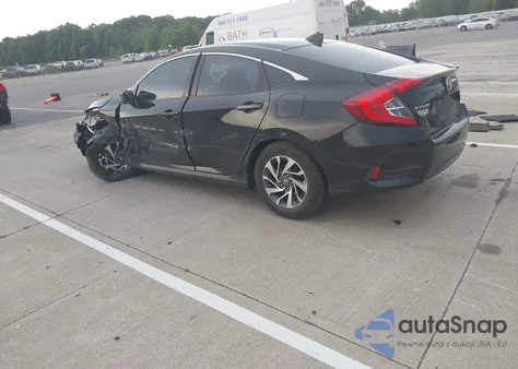 2017 Honda Civic Ex from USA, damaged, VIN 2HGFC2F72HH506116